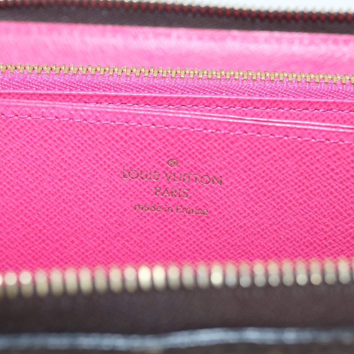 Louis Vuitton Zippy Wallet NM Monogram Lovelock, BROWN, CANVAS, Wallets