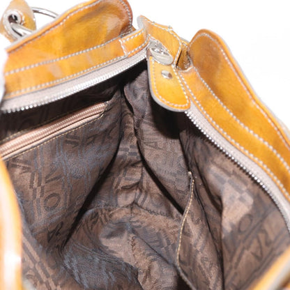 Salvatore Ferragamo Gancini handbag Suede, GREEN, SUEDE, Handbag