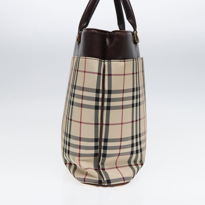 Burberry Nova Check Tote canvas check pattern, BEIGE, CANVAS, Tote bag