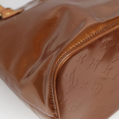 Louis Vuitton Houston Handbag Monogram Vernis, BROWN, PATENT_LEATHER, Handbag