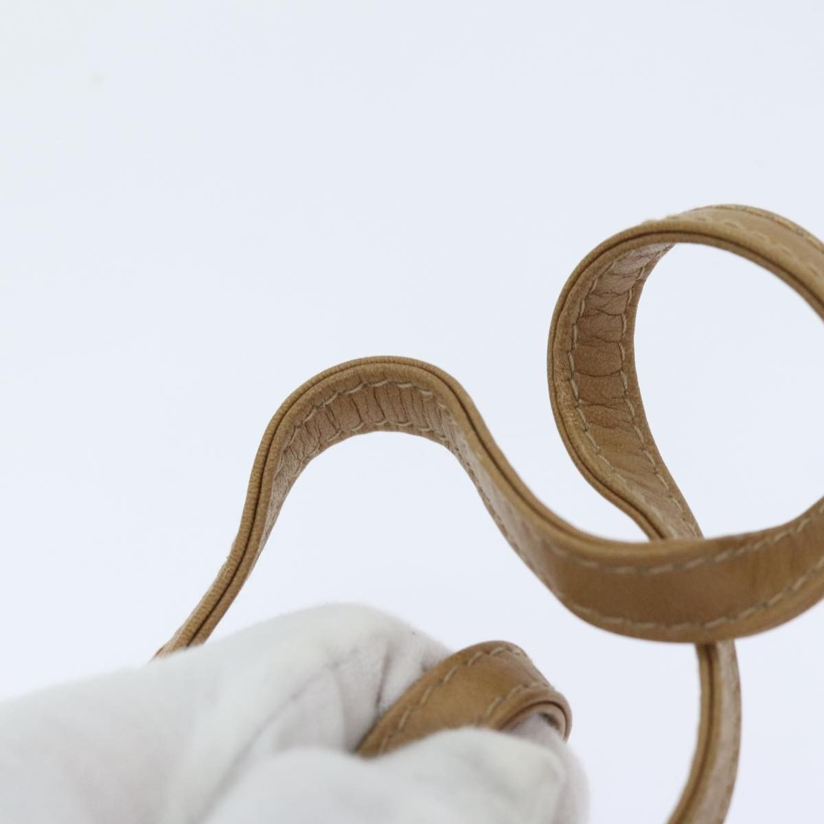 Celine Macadam Shoulder Bag Canvas, BEIGE, CANVAS, Shoulder bag