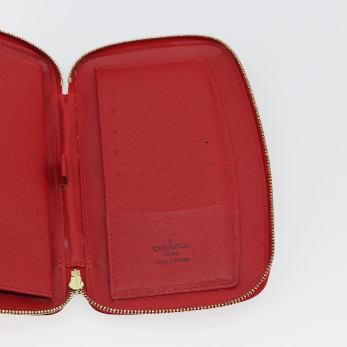 Louis Vuitton Geode Organizer Wallet Epi Leather, Red, Leather, Wallet