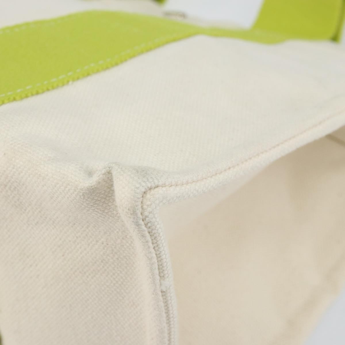 Hermes Bora Bora Tote Toile, WHITE, CANVAS, Tote bag