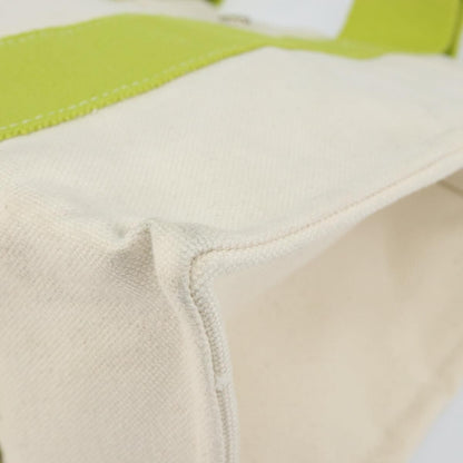 Hermes Bora Bora Tote Toile, WHITE, CANVAS, Tote bag