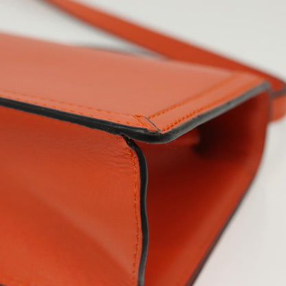 Loewe Barcelona Shoulder Bag Leather, ORANGE, LEATHER, Shoulder bag