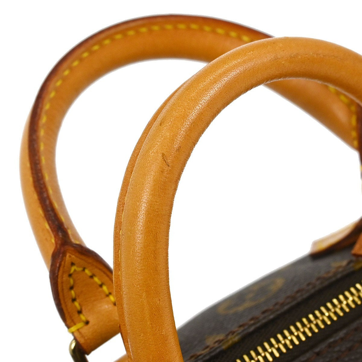 Louis Vuitton Speedy Mini HL Handbag Monogram Canvas, BROWN, CANVAS, Handbag