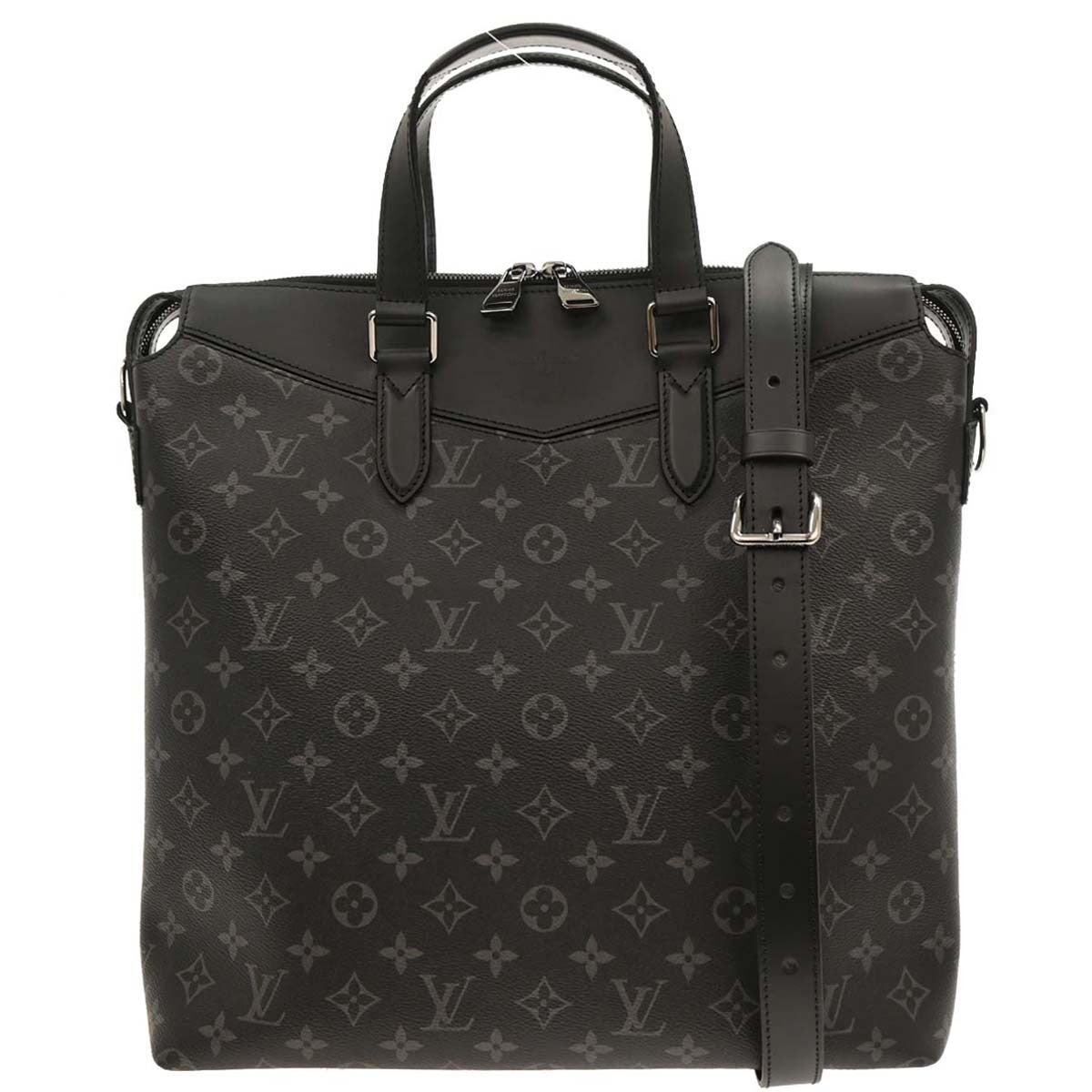 Louis Vuitton Explorer Briefcase Monogram Eclipse Canvas, BLACK, CANVAS, Briefcase