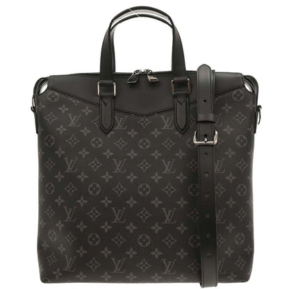 Louis Vuitton Explorer Briefcase Monogram Eclipse Canvas, BLACK, CANVAS, Briefcase