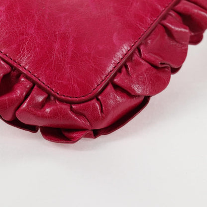 Miu Miu Shoulder Bag Leather, PINK, LEATHER, Shoulder bag