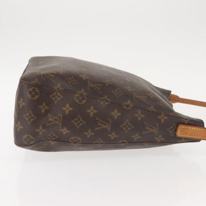 Louis Vuitton Looping Handbag Monogram Canvas, BROWN, CANVAS, Shoulder bag