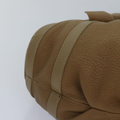 Bvlgari Doppio Handbag Leather, BROWN, LEATHER, Handbag