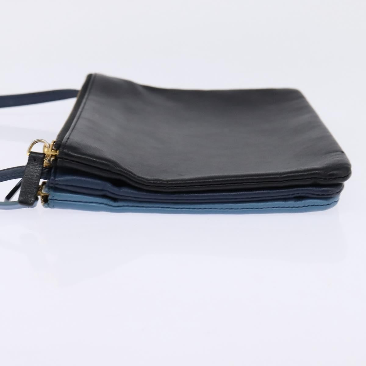 Celine Trio Crossbody Bag Leather, MULTICOLOUR, LEATHER, Crossbody bag