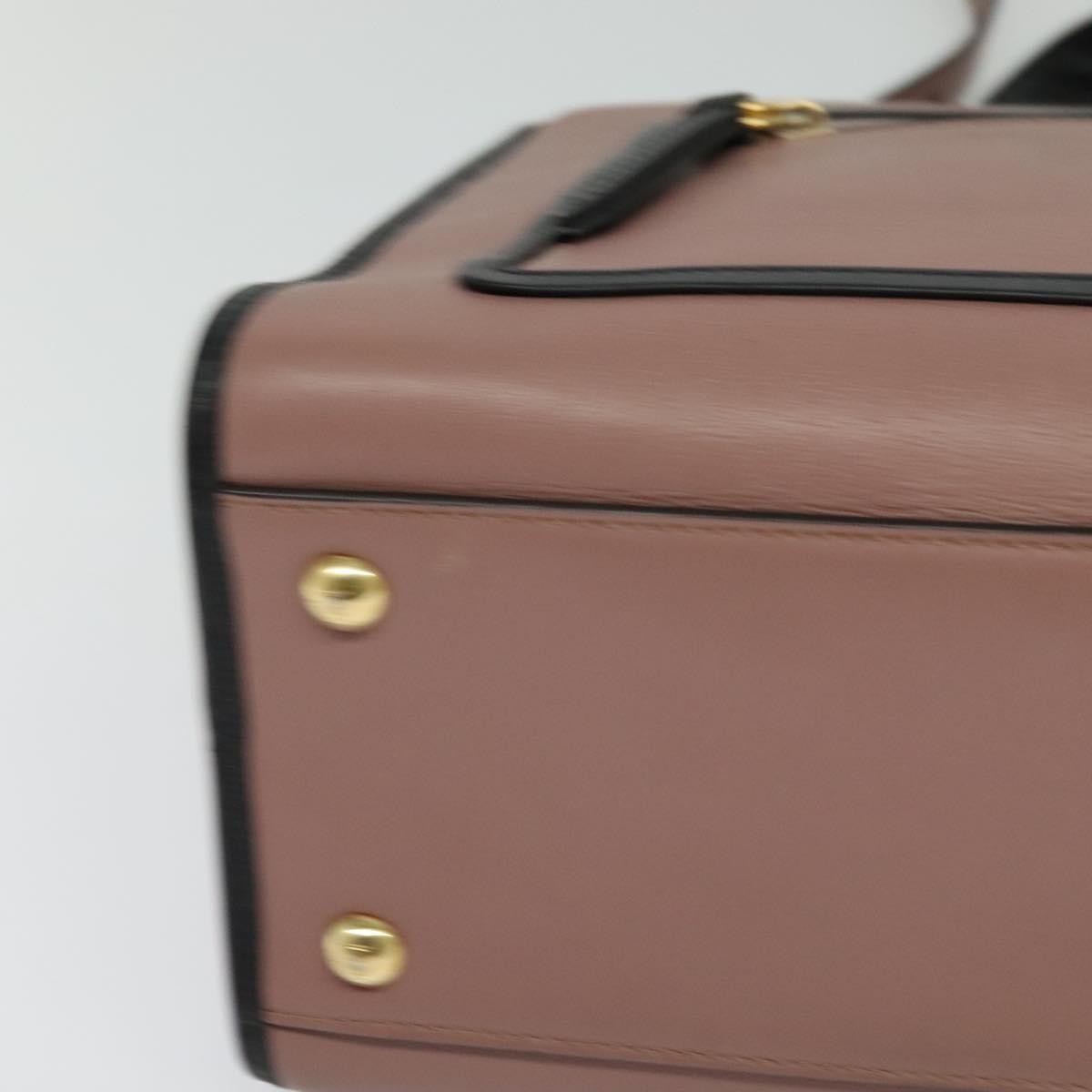 Fendi Runaway Bag Leather, PINK, LEATHER, Handbag