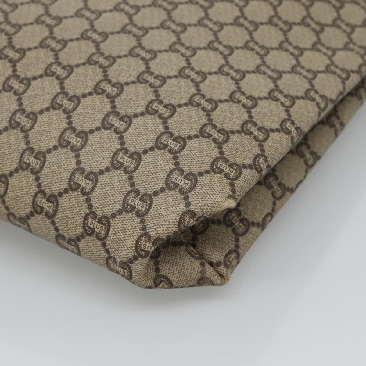 Gucci Vintage Web Strap Tote GG Coated Canvas, BEIGE, CANVAS, Tote bag