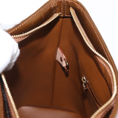 Louis Vuitton Houston Handbag Monogram Vernis, BROWN, PATENT_LEATHER, Handbag