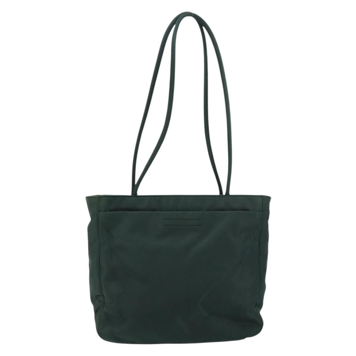 Prada Vintage Tote Tessuto, KHAKI, NYLON, Tote bag