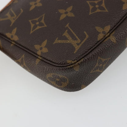 Louis Vuitton Pochette Accessoires NM Monogram Canvas, Brown, Canvas, Clutch