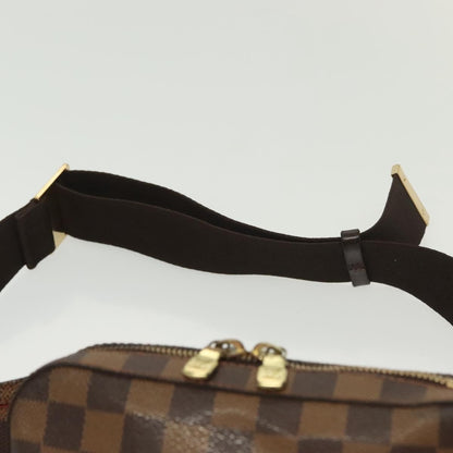 Louis Vuitton Geronimos Waist Bag Damier, BROWN, CANVAS, Shoulder bag