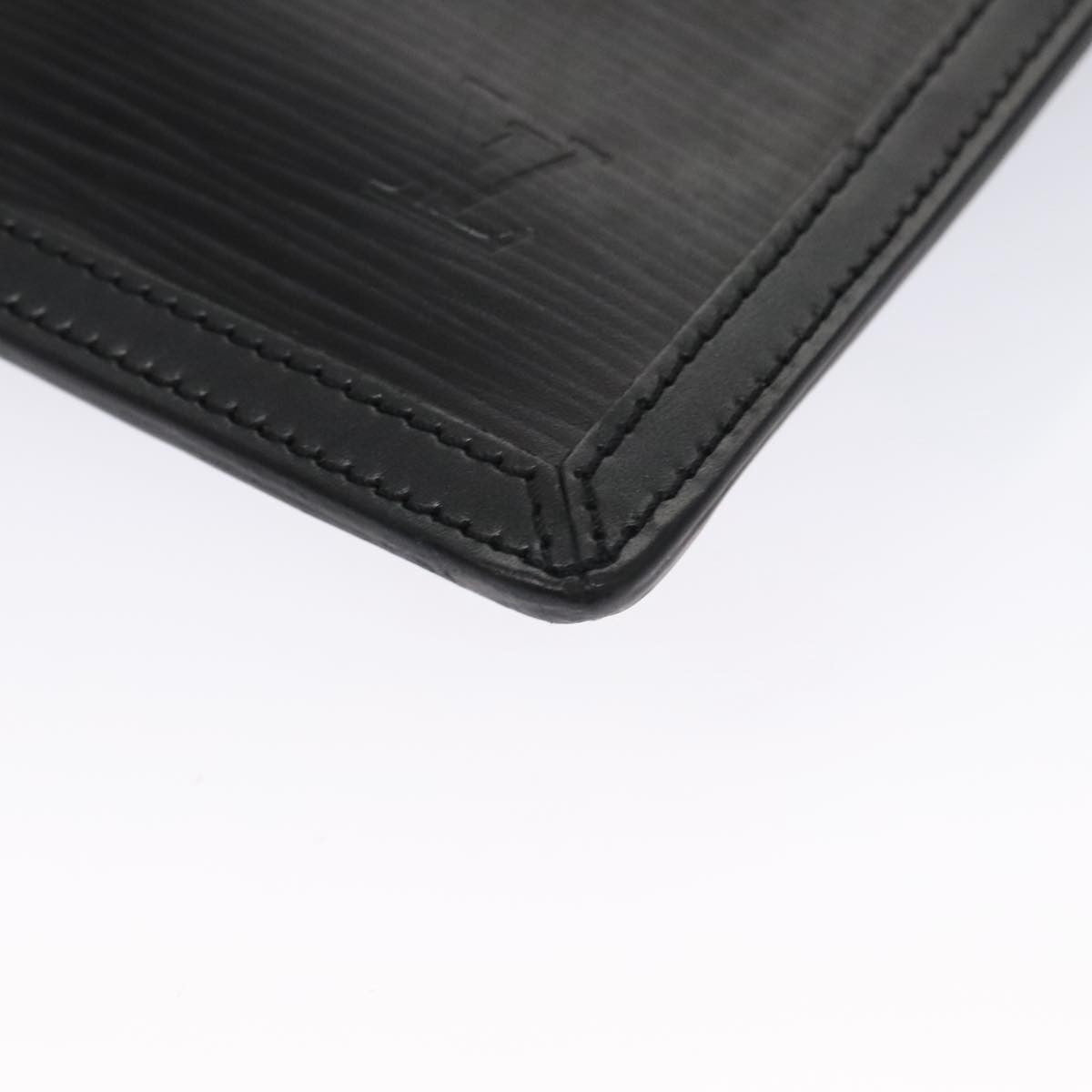 Louis Vuitton Epi Stretch Silver Fizz handbag Epi Stretch, BLACK, LEATHER, Handbag