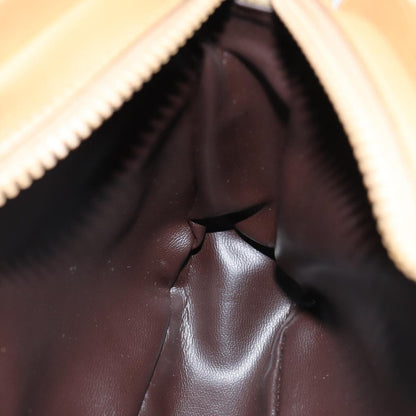 Celine Macadam Shoulder Bag Canvas, BEIGE, CANVAS, Shoulder bag