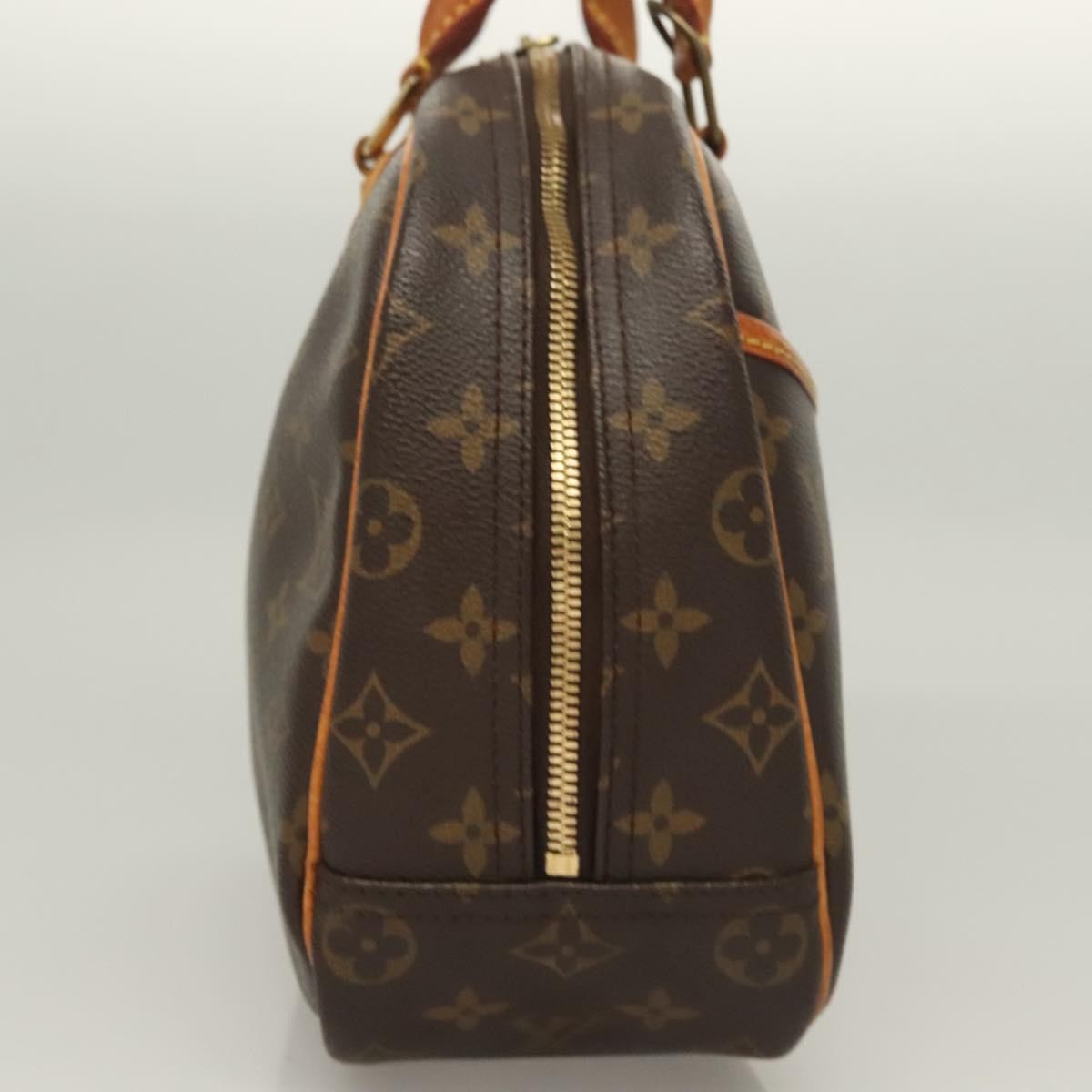 Louis Vuitton Trouville Handbag Monogram Canvas, BROWN, CANVAS, Handbag