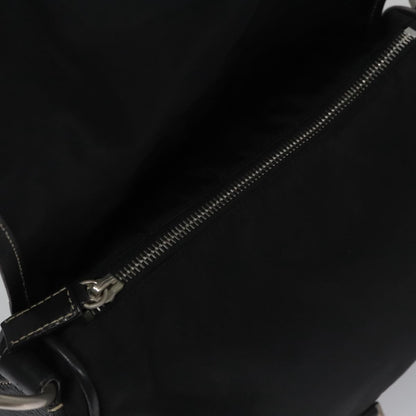 Prada Vintage Shoulder Bag Tessuto, BLACK, NYLON, Shoulder bag