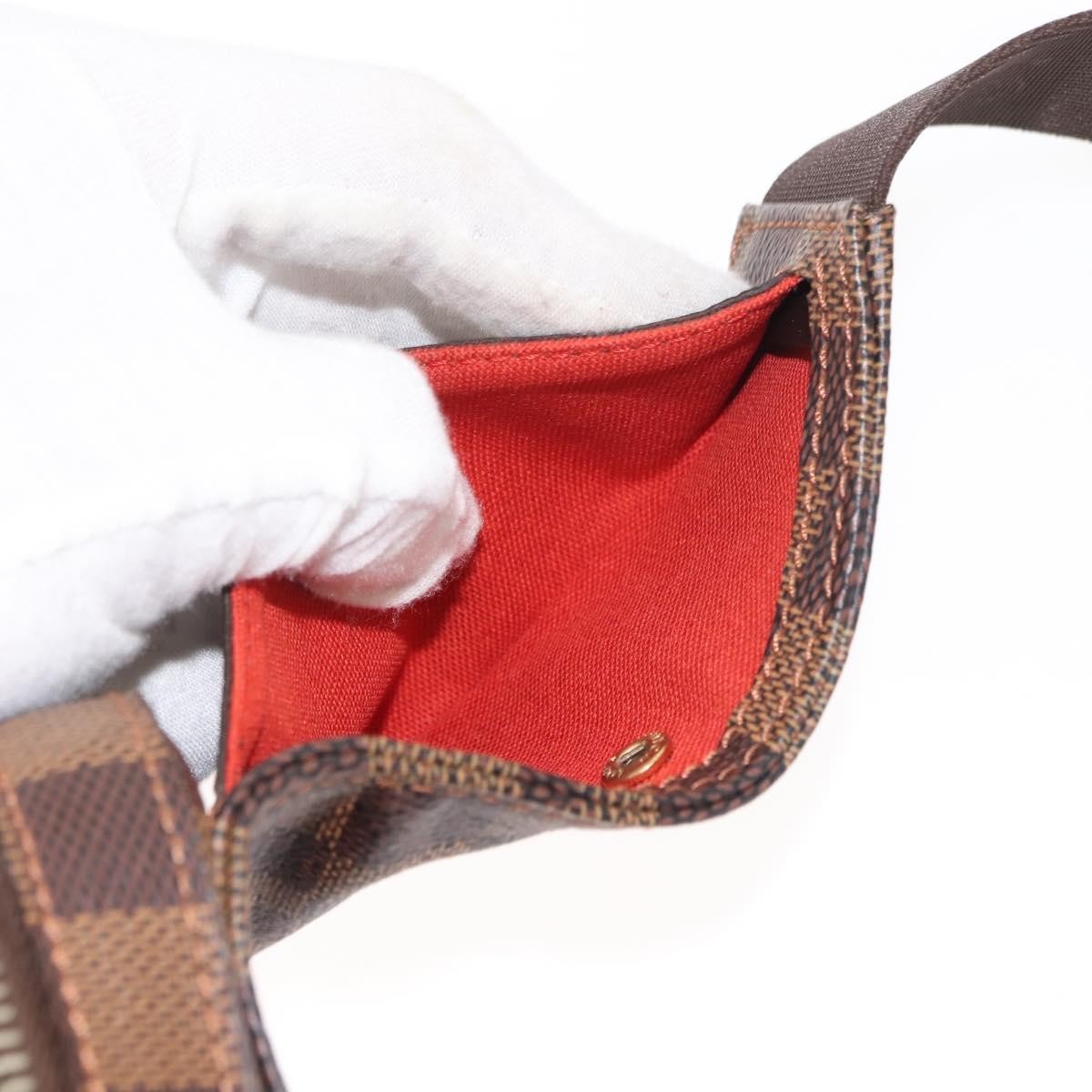 Louis Vuitton Geronimos Waist Bag Damier, BROWN, CANVAS, Shoulder bag