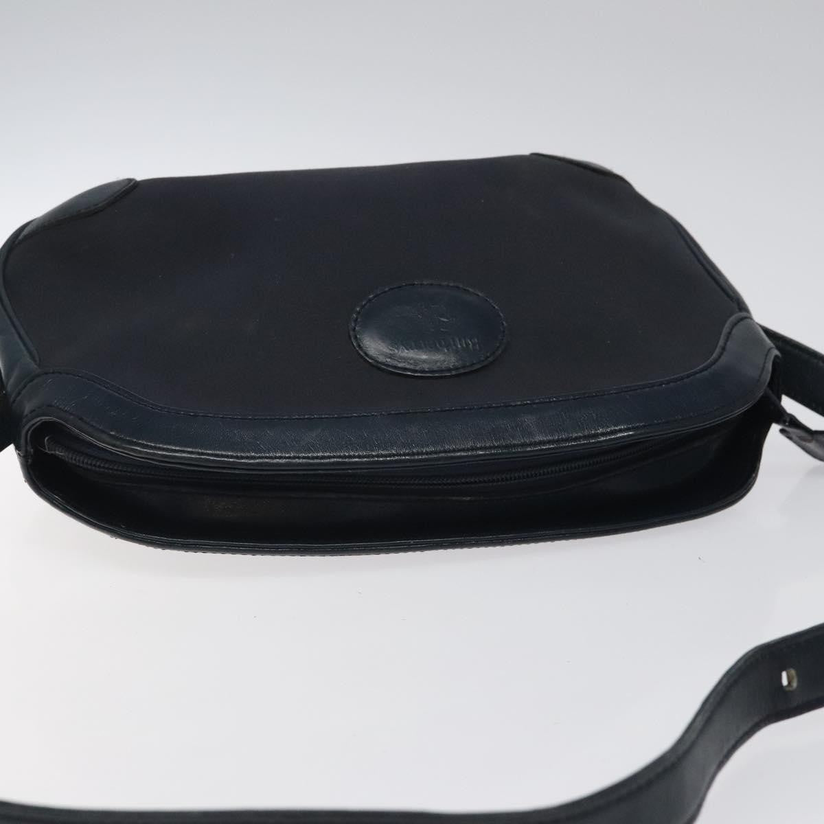 Burberry Vintage Shoulder Bag Canvas, NAVY, CANVAS, Shoulder bag