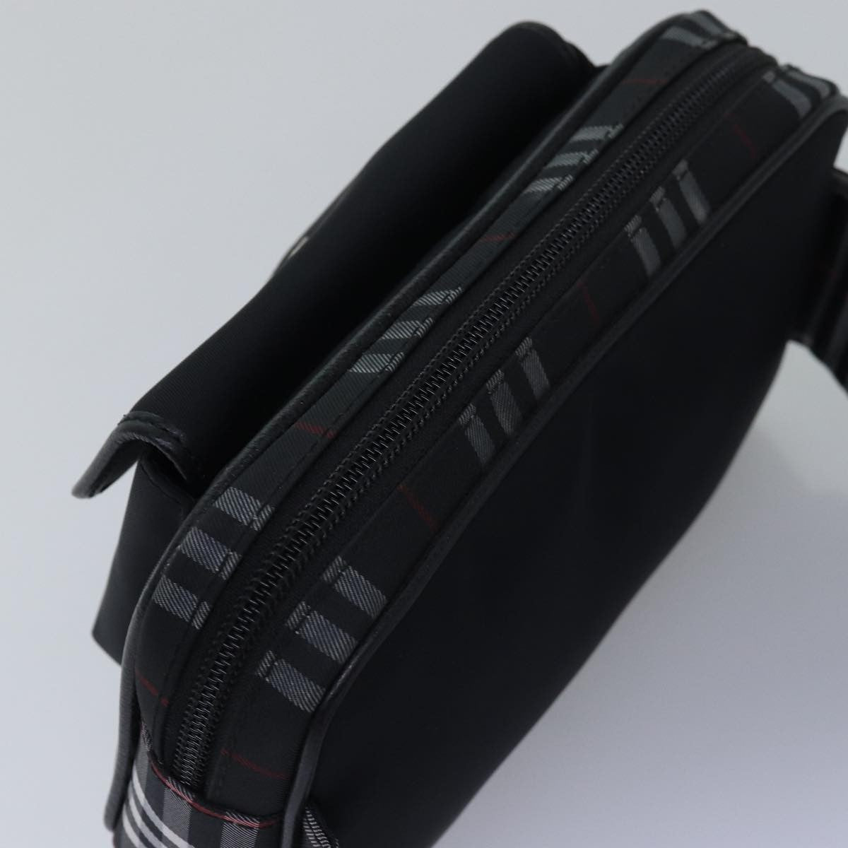 Burberry Waist Bag Nylon, BLACK, NYLON, Shoulder bag