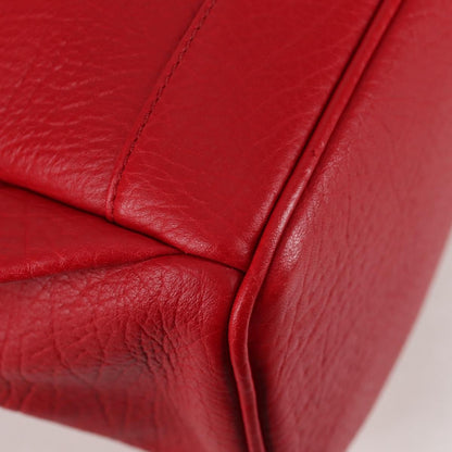 MCM Vintage Vicetos Backpack Leather, Red, Leather, Backpack