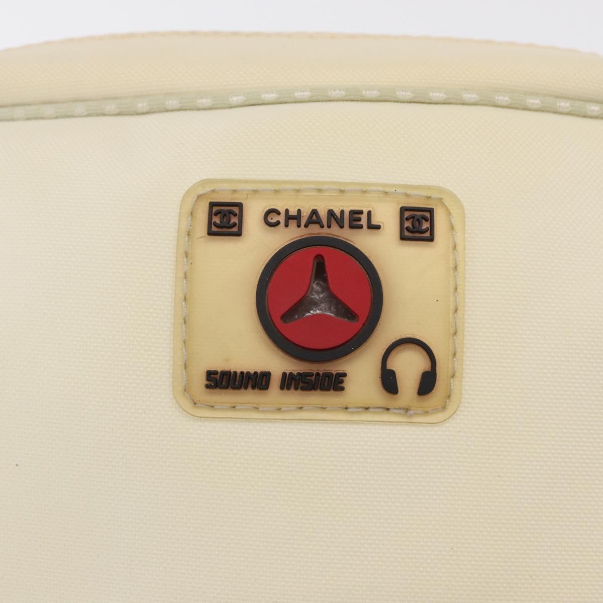 Chanel Sport Line Camera Crossbody Bag Nylon, White, Nylon, Shoulder Bag