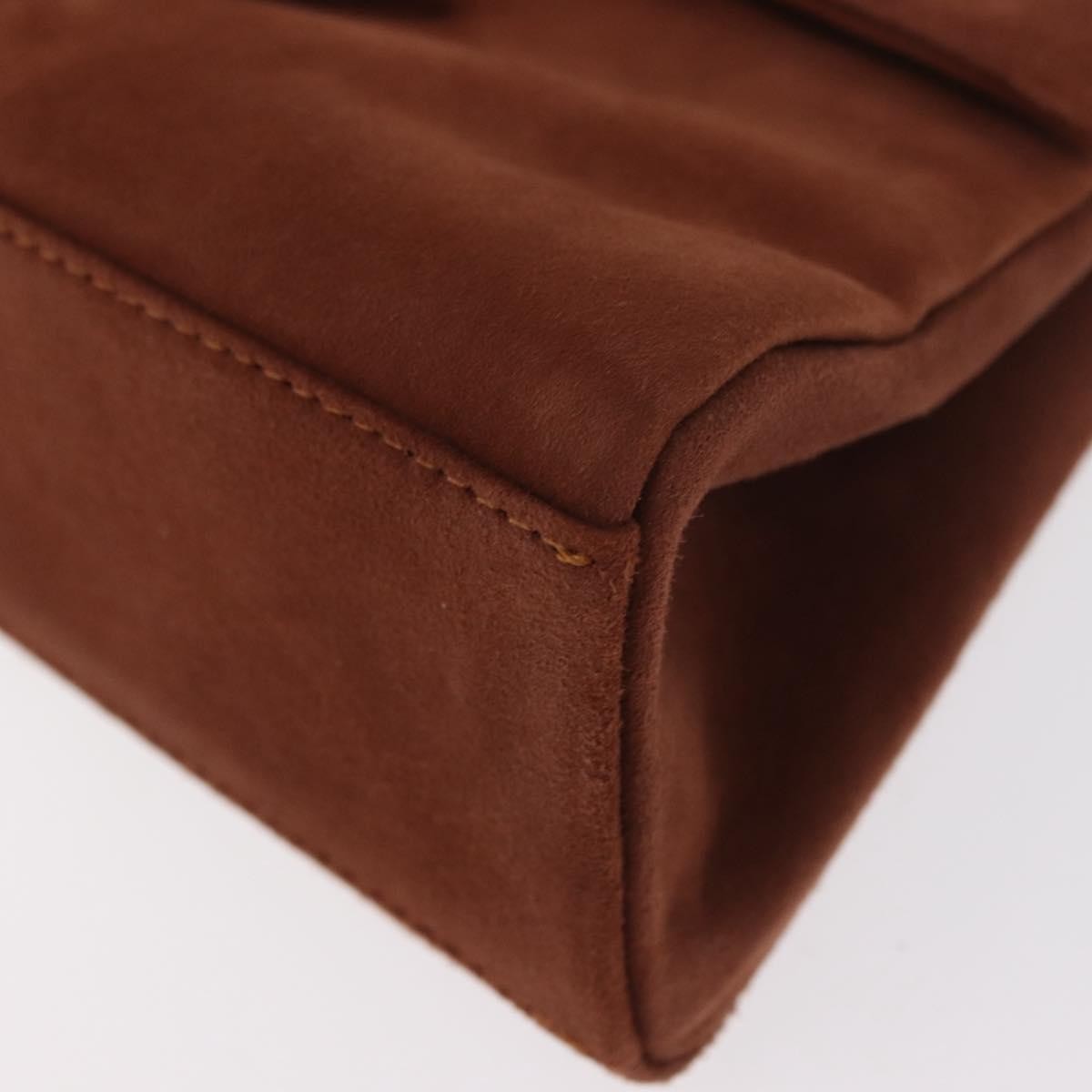 Givenchy Vintage Handbag Suede, BROWN, SUEDE, Handbag