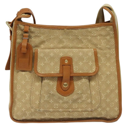 Louis Vuitton Mary Kate Messenger Bag Mini Lin, BEIGE, CANVAS, Crossbody bag