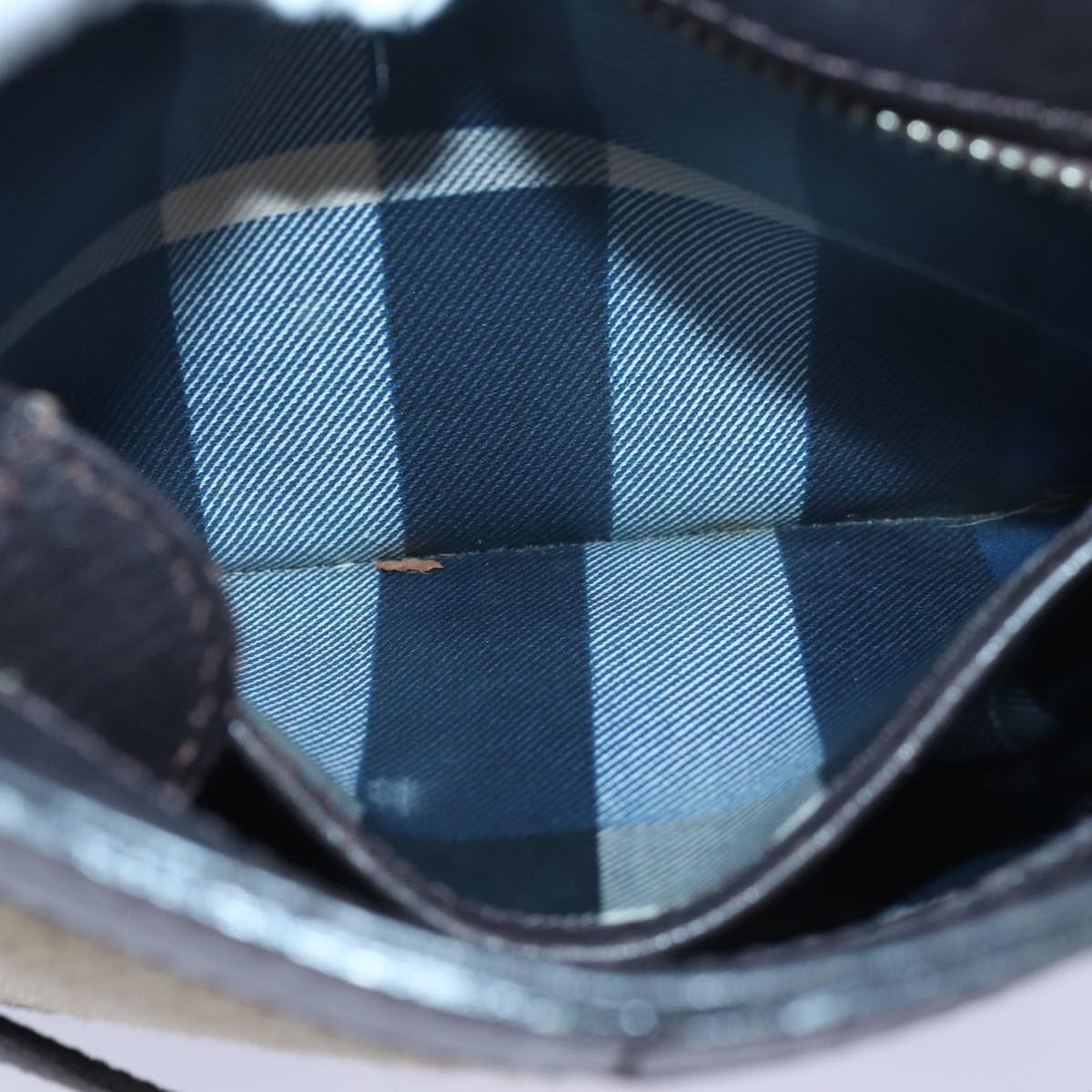 Burberry Vintage Shoulder Bag Leather, BEIGE, LEATHER, Shoulder bag