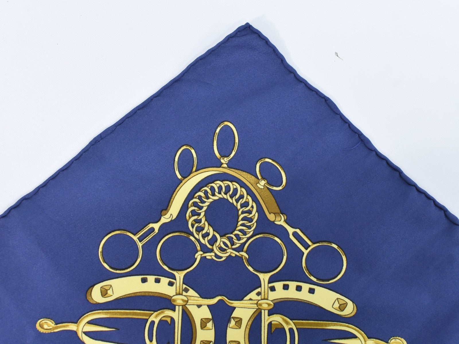 Hermes Carré 90 Silk multicolor, NAVY, SILK, Scarve & shawl