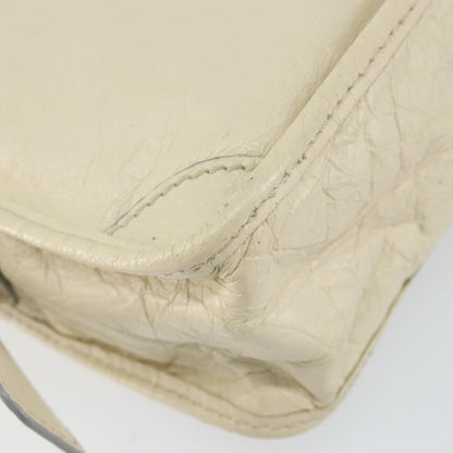 Chloe Vintage handbag Leather, WHITE, LEATHER, Handbag