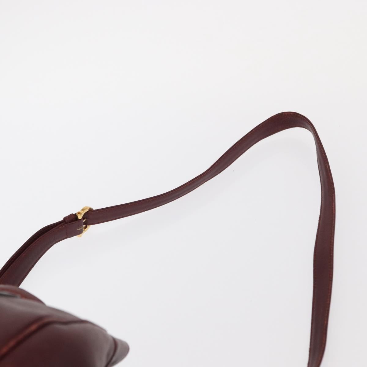 cartier Must de cartier bag Leather, BURGUNDY, LEATHER, Shoulder bag