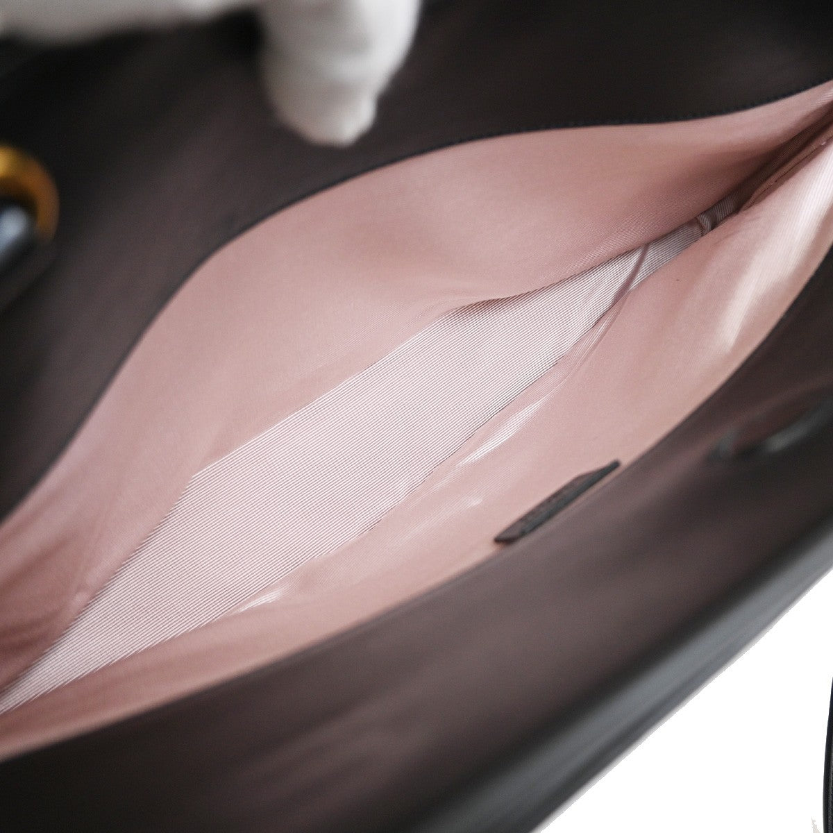 Gucci Linea Matisse Interlocking G Top Handle Tote Leather, BLACK, LEATHER, Tote bag