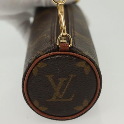 Louis Vuitton Papillon Pochette Monogram Canvas, BROWN, CANVAS, Handbag