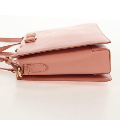 Salvatore Ferragamo Vala Handbag Leather, PINK, LEATHER, Handbag