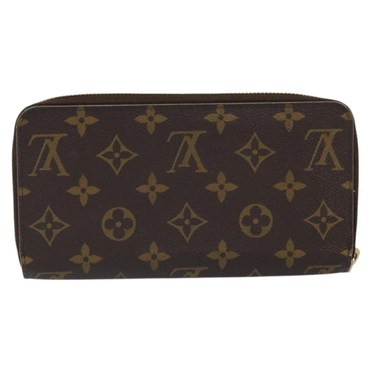 Louis Vuitton Zippy wallet Canvas, BROWN, CANVAS, Wallets