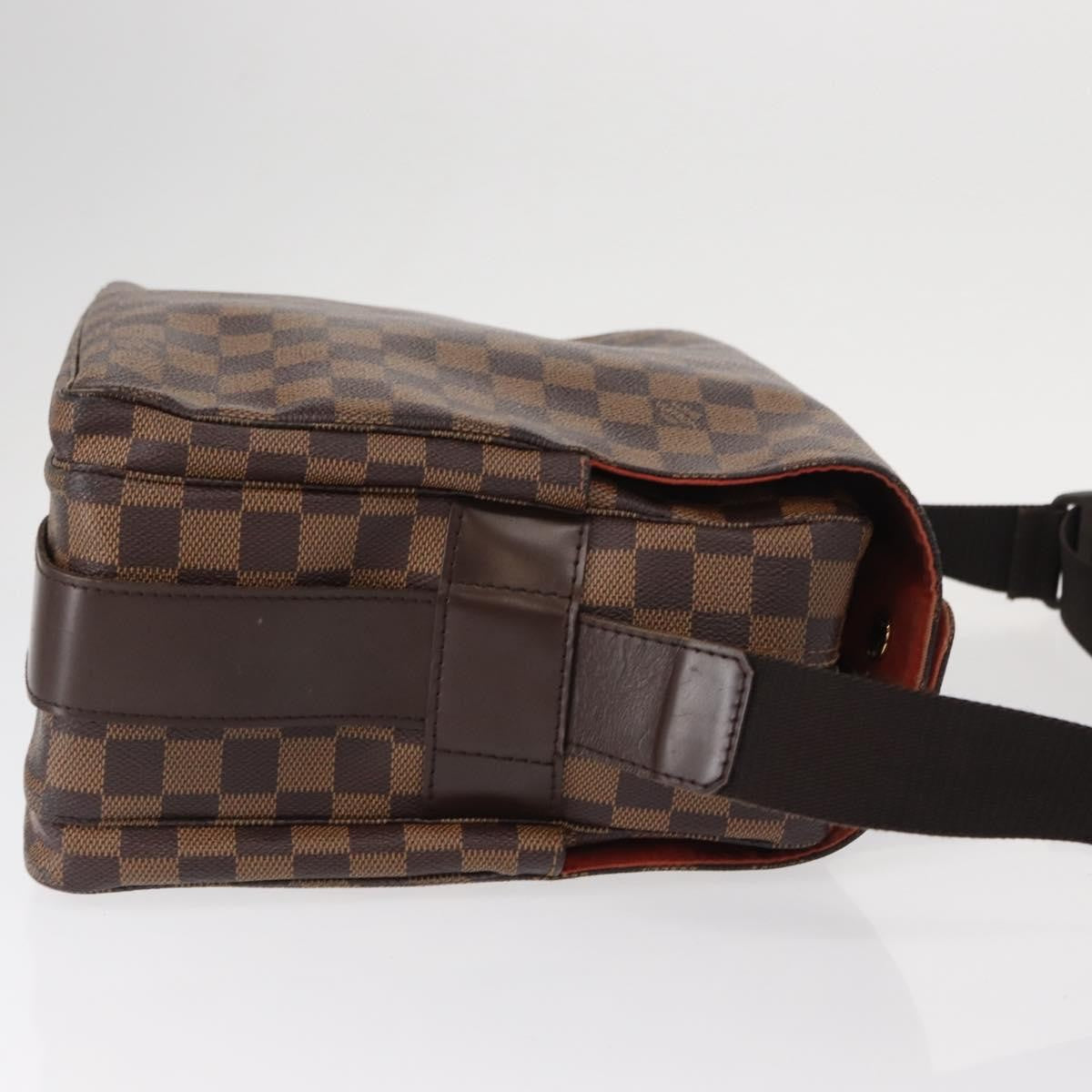Louis Vuitton Naviglio Handbag Damier, BROWN, CANVAS, Shoulder bag