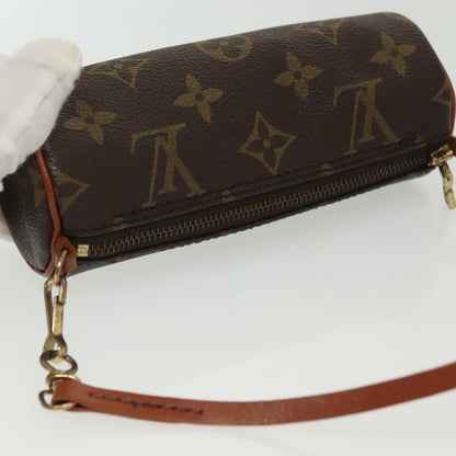 Louis Vuitton Papillon Pochette Monogram Canvas, BROWN, CANVAS, Handbag
