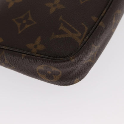 Louis Vuitton Pochette Accessoires NM Monogram Canvas, BROWN, CANVAS, Clutche & pouche