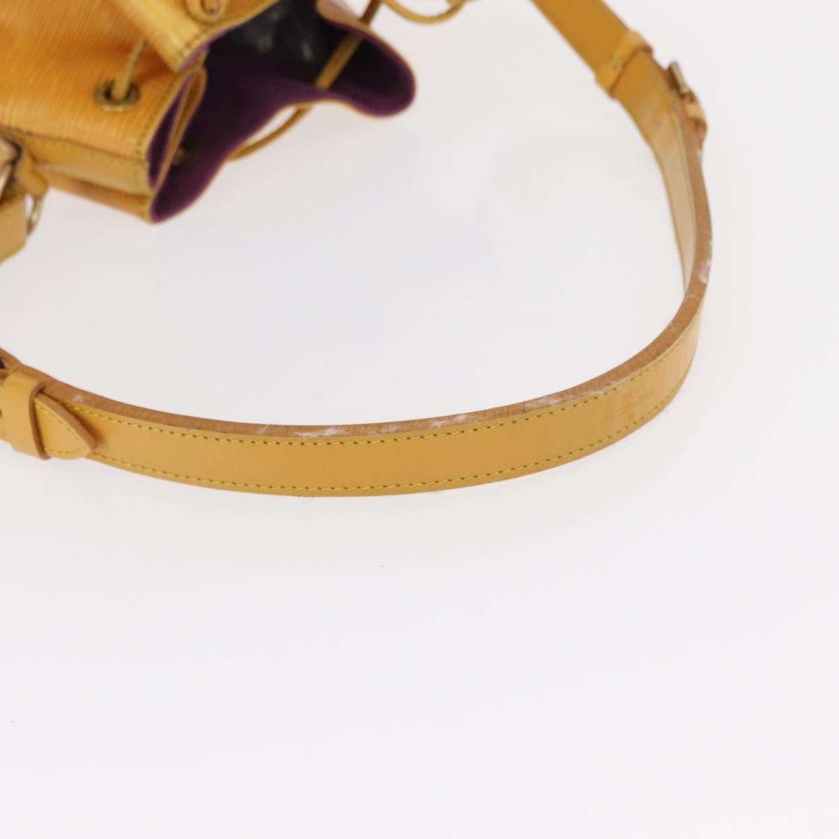 Louis Vuitton Noe Handbag Epi Leather, YELLOW, LEATHER, Shoulder bag