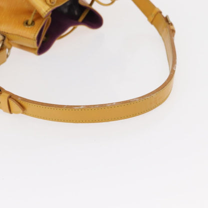 Louis Vuitton Noe Handbag Epi Leather, YELLOW, LEATHER, Shoulder bag