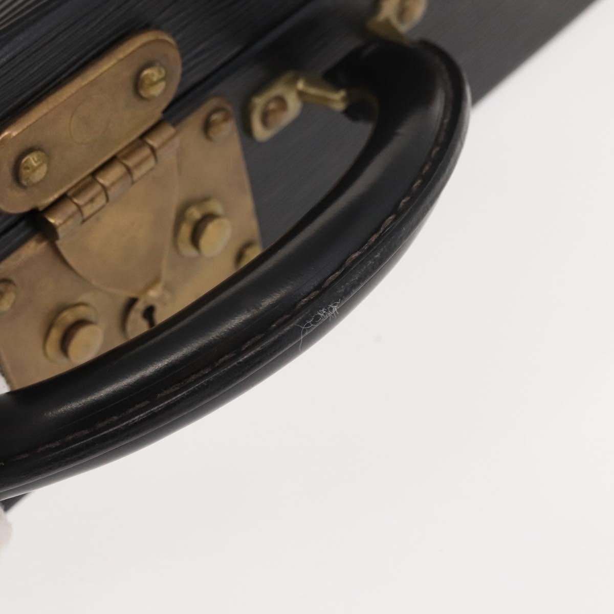 Louis Vuitton President Classeur Briefcase Epi Leather, BLACK, LEATHER, Briefcase