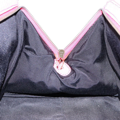 Celine Ella Satchel Leather, PINK, LEATHER, Handbag