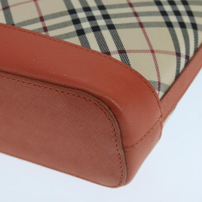 Burberry Nova check Shoulder bag Canvas, BEIGE, CANVAS, Shoulder bag