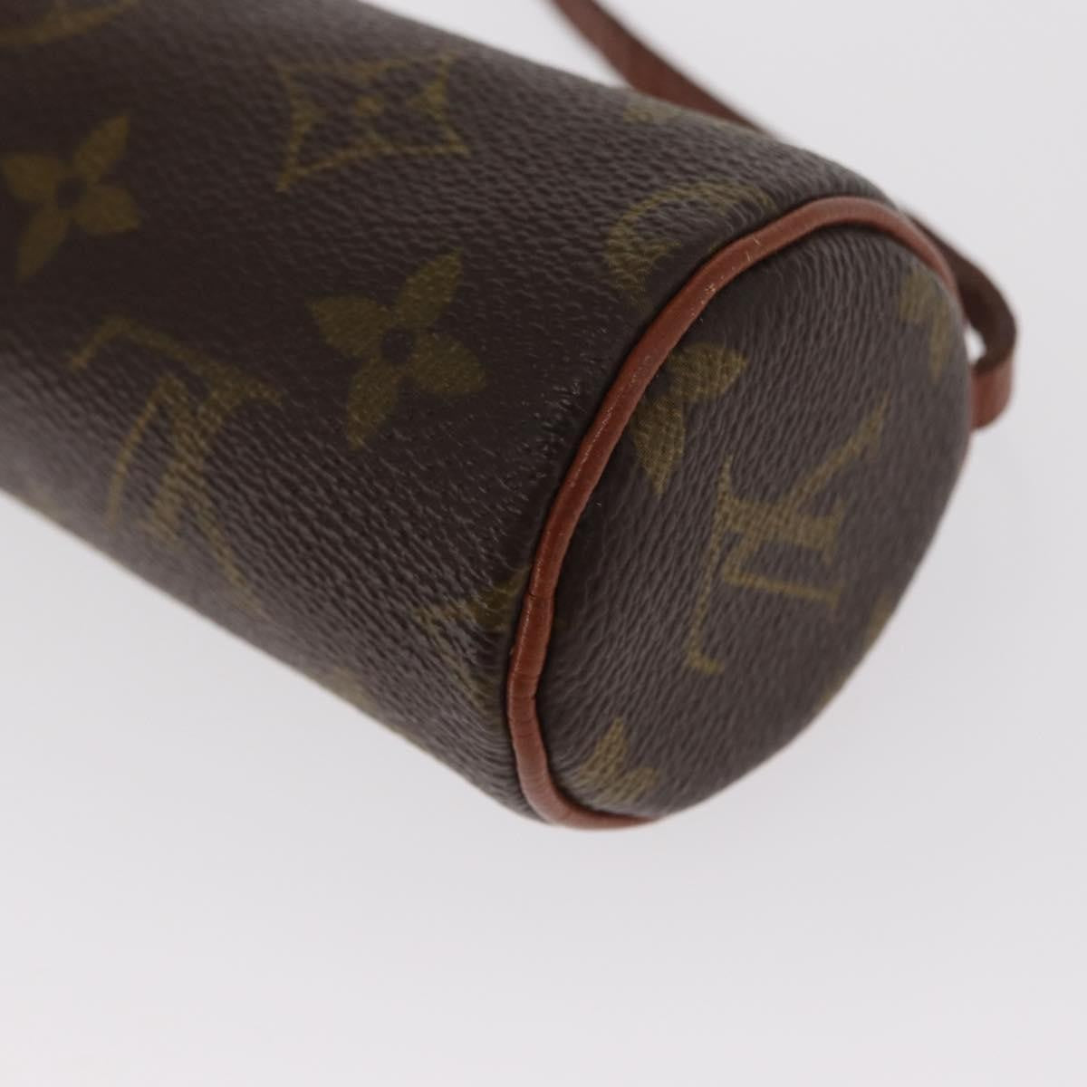 Louis Vuitton Papillon Pochette Monogram Canvas, BROWN, CANVAS, Clutche & pouche